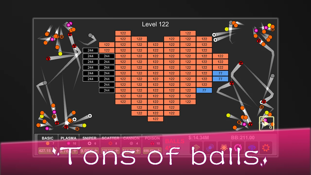 Endless Brick Breakout screenshot